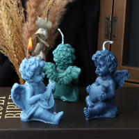 Molde De Vela Ángel 3D Pequeño Molde De Resina Para Bebés Herramienta DIY Para La Creación De Decoraciones De Aromaterapia Y Sabão - details 4