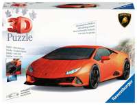 RAVENSBURGER - PUZZLE 3D LAMBORGHINI HURACAN EVO - 140 PIEZAS - RAVENSBURGER 11238 - details 0