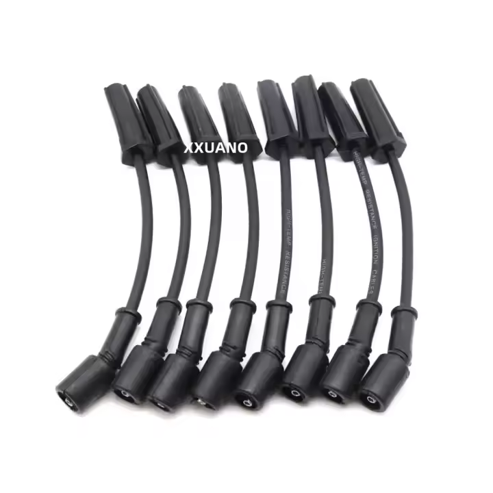 Kit De Cables De Encendido Ignition Spark Plug Wire Para CADILLAC ESCALADE CHEVROLET AVALANCHE SILVERADO SUBURBAN TAHOE GMC HUMMER 9748HH - 1