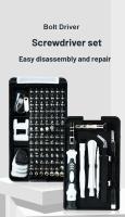 Juego De Destornilladores Precisi\u00f3n 116 En 1 Magn\u00e9tico Para Reparaci\u00f3n Profesional De iPhone PC Reloj Gafas Herramienta Multifuncional Antideslizante Negro - details 0