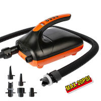 Electric Air Pump For Inflatable SUP Boat 12V 16/20 PSI Intelligent Inflatable Pump Dual Stage For Outdoor Paddle Board - details 9