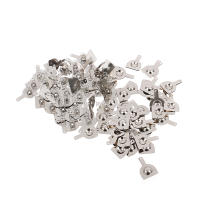 100pcs Placa De Contacto Individual Positivo Y Negativo 18650 Con Resorte 16x18.5mm 50 Pares Material De Acero Inoxidable Para Electrónica Industrial - details 4