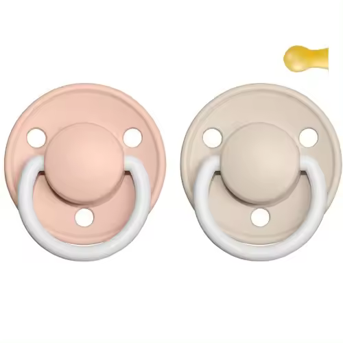 Tutete Chupete Lux Nocturno Blush-Vanilla 0-6 Meses 2 Unidades - 1