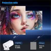 BIT Proyector Portátil 2025 Nueva 4K Android 11 Dual Wifi6 200 ANSI Allwinner H713 BT5.0 1080P 1280*720P Para Cine En Casa Y Exterior - details 4