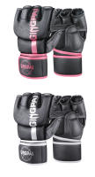 Guantes De Boxeo Profesionales Para Hombres Y Mujeres Entrenamiento MMA Guantes De Lucha Media- Dedo Para Sanda Lucha Libre - details 10