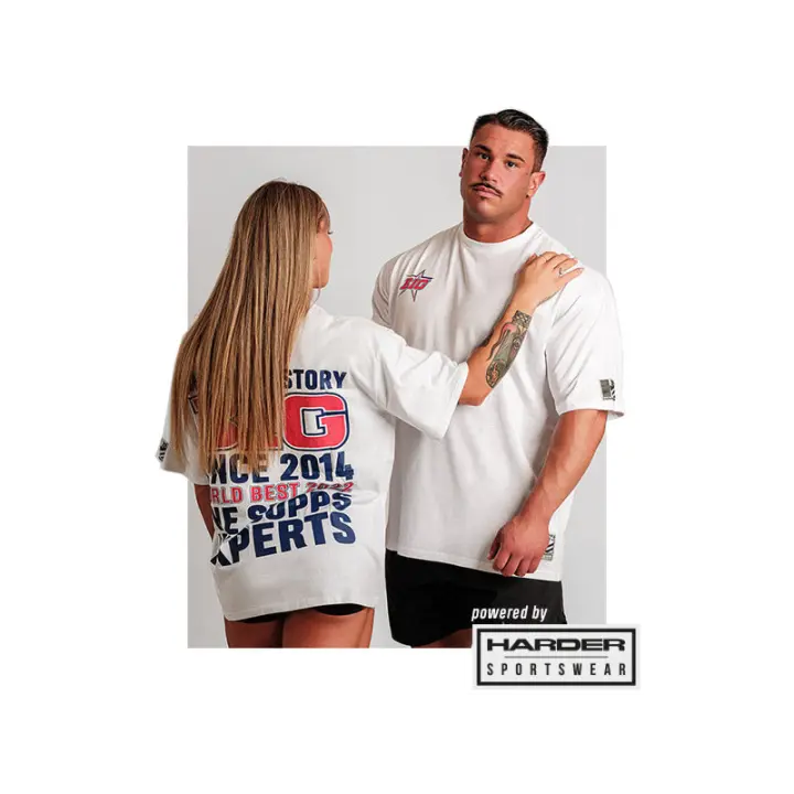 Camiseta Over Big Athlete Blanca - BIG - 1