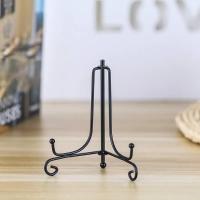 Soporte De Hierro Negro Para Manualidades DIY Soporte Para Libros Pedestal Para Fotos Estante De Exhibición Easel Soporte Para Cuadros Y Platos - details 12