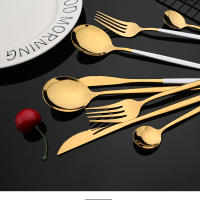 Juego de Vajilla de Cena de Acero Inoxidable Rosa 16pcs Cuchillo, Cuchara, Cubierto - details 4