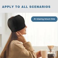 Gorro para aliviar el dolor de cabeza y la migraña, mascarilla para aliviar el dolor de cabeza, terapia de frío y calor, mascarilla para los ojos, masajeador de cabeza - details 1