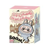 POP MART LABUBU Figura De Colección De Vinilo Macaron Serie Cara Blind Box Juguete De Peluche Colgante Para Juegos De Marina - details 1