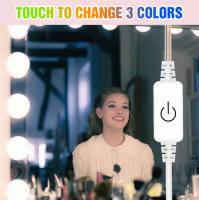 Lámpara LED Para Espejo De Vestíbulo Iluminación De Maquillaje Ajustable Y Sin Etapas Para Decoración De Dormitorio Luz Nocturna De Mesa De Vestir - details 4