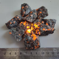 Pedra Natural Yooperlites Fluorescente Para Energía Reiki Especímenes Decoración De Hogar Y Diffusor De Aceites Estilo Pastoral Tema Del Amor - details 0