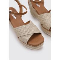 Refresh 171543 Alpargatas Con Cuña Mujer Beige - details 1