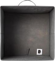 Cube/Organizador de Almacenamiento de Tela Flexible with Asas, Paquete de 6, Gris Solido, 26.6X26.6x 27,9 cm - details 1