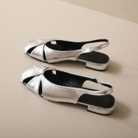 Sandalias De Verano Para Mujer Moda Confort Casual Suela Suave Antideslizante Cuadrada Resistente Tobilleras Elásticas PU - details 4