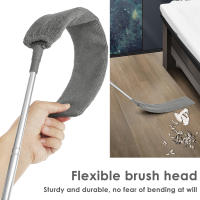 Cepillo De Limpieza Para Muebles Con Mango Extensible Y 2 Cubiertas De Microfibra Herramienta De Limpieza Para Bajo Muebles Gap Dust Cleaner - details 4