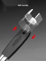 Llave De Doble Final Ajustable De Aleación De Aluminio Herramienta De Reparación Para Grifos Y Lavabos En Baño Llave De Fregadero Universal - details 5