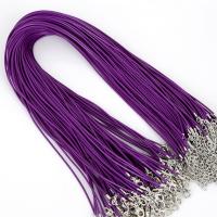 10 Pcs De Cadena De Cuero Falso Para Pulseras Collares Con Cierre De Tobogán Hecho En China Material De Poliéster Para Creación De Joyería DIY - details 2