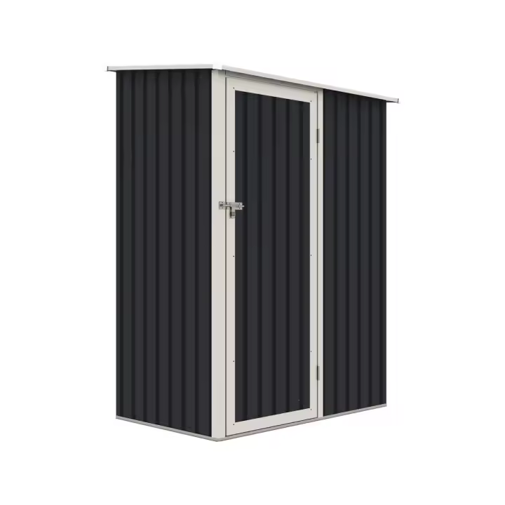 Caseta metálica de jardín "Vega II" - 1,35 m² - Gris - 1