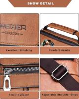 Bolso para Hombre, Bolso Bandolera para Hombre, Bolso de Viaje de Trabajo Deportivo(24*6*20cm) - details 3