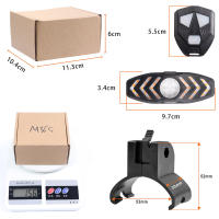 Lámpara De Señal De Giro LED Para Patinete Eléctrico Xiaomi MI3 M365 1S Pro2 Modificada Con Control Remoto Inalámbrico Y Recargable USB - details 11