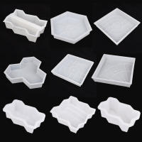 Molde De Plástico Para Camino DIY Molde De Calzada Para Jardín Forma De Agujero Medio Para Hacer Caminos Con Hormigón - details 0