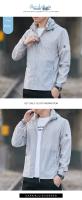Ropa De Protección Solar Moda Y Trendy Ligera Y Transpirable Para Hombres Casual Verano Sin Capucha Material Poliéster - details 4