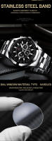 Reloj De Pulsera De Acero Inoxidable Para Hombre Estilo Business Pagani Diseño Calendario Dial Quartz Resistente Al Choque Y Agua - details 6