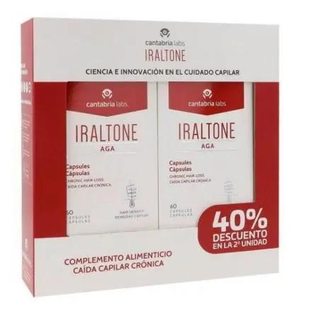 IRALTONE AGA PLUS 60+60 CÁPSULAS - 1