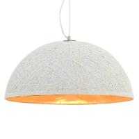 vidaXL Lámpara Colgante y Dorado Bombillas E27 Ø50cm Iluminación Hogar Color Blanco y dorado,  blanco y plateado, y mas - details 0