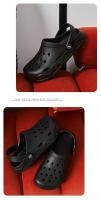 Sandalias Casuales De Verano Para Parejas Zapatos Ligeros Y Transpirables Para Hacer Tinas Baotou Antigolpes Para Hombres Y Mujeres Tallas 36-45 - details 15