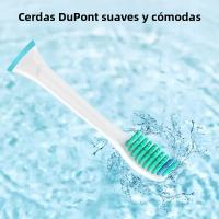 Cabezales De Repuesto Para Cepillo De Dientes Eléctrico Philips HX3/6/9 Serie DuPont Cerdas Suaves 4pack/8pack Limpieza Suave Para Adultos - details 4