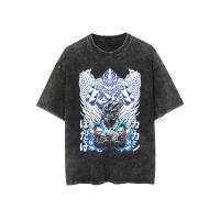 Camiseta De Algodón Retro Para Hombre Y Mujer Camiseta Gráfica De Anime Casual De Verano Oversized Estilo Harajuku Streetwear - details 6