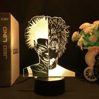 Luz LED Anime Jujutsu Kaisen Yuji Itadori Ryomen Sukuna Gojo Satoru Para Decoración De Habitación Infantil Regalo De Cumpleaños - details 2