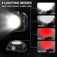 Linterna LED Portátil Recargable USB Mini Linterna De Pulsera Para Deporte Al Aire Libre Luz De Mano Antigua Linterna De Correr - details 1