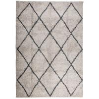 vidaXL Alfombra de pelo largo moderna PAMPLONA 160x230cm Color Antracita,  Beige,  Crema y mas Alfombras de área  Alfombra de Piso para Sala de Estar Dormitorio Habitación Salón - details 8