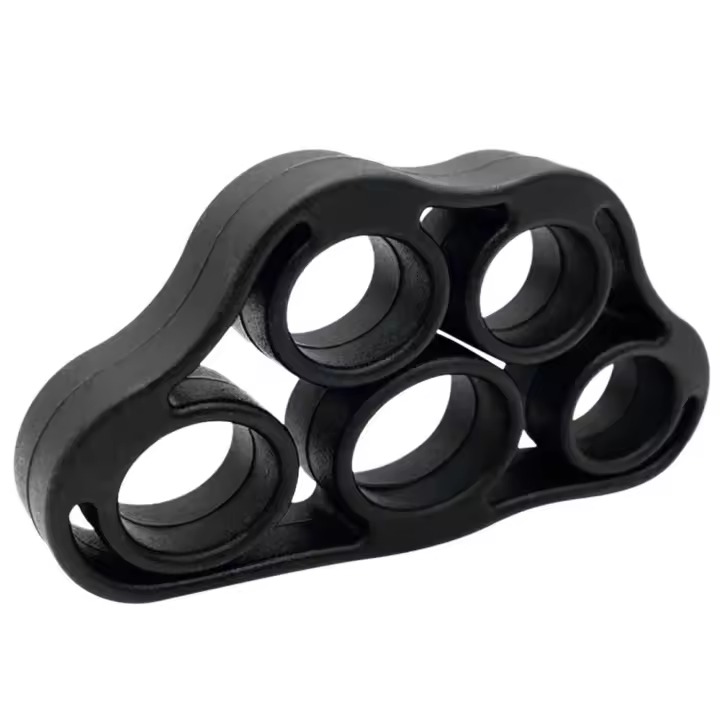 Banda De Silicona Elástica Para Fuerte De 5 Dedos Mini Portátil Para Ejercitación De Músculos Y Rehabilitación En Mano - 1
