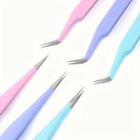 2pcs Herramientas De Pintura Diamante 5D Pinzas De Rhinestone Pasted Acero Inoxidable Para Bordado De Diamantes DIY Accesorios De Mosaico - details 6