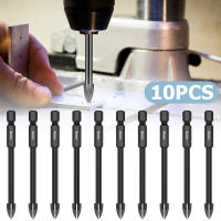 Juego De Brocas Hexagonales Para Azulejos Porcelana Vidrio Espejo Kit De Brocas Multifuncionales Para Metal Trabajo Con Carburo De Titanio - details 0