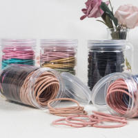 100pcs Cinturones Elásticos Para Niñas Gorros De Cabello Para Niños Accesorios De Cabello De Goma Moda Infantil - details 1
