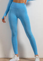Conjunto De Fitness Para Mujer Verano 2 Piezas Ropa Deportiva Transpirable Sujetador Sin Aros Y Leggings De Cintura Alta Para Yoga Y Gimnasio - details 7