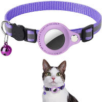 Collar Ajustable Para Gatos Con Portador De AirTag Reflectivo Y Impermeable Con Campana Y Correa Rompible Para Gatos Chicos - details 6