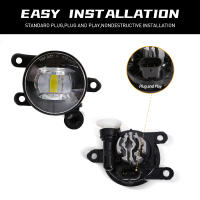 Lámpara De Niebla LED Para Ford Bronco Sport 2021-2022 Ranger Raptor 2022-2024 ESCAPE 2023-2024 DRL Faros Nublados Blanco Amarillo ABS LED - details 4