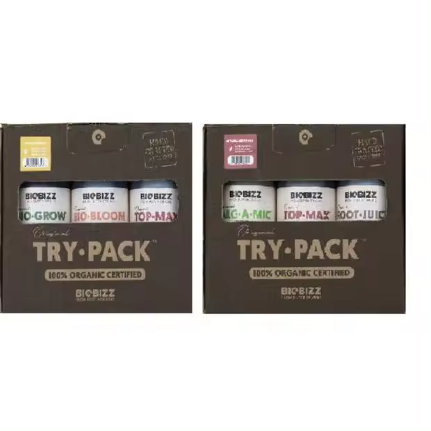 BIOBIZZ TRY PACK STIMULANTE + PACK INDOOR - 1