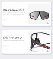 Gafas De Ciclismo Color Photochromic Kapvoe Para Hombres Y Mujeres Protección UV400 Gafas De Sol Para Bicicleta MTB Deportes Speed Mountain Bike - details 8