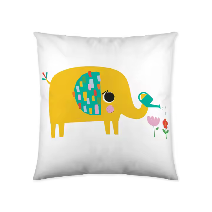 FUNDA DE COJIN VACIO INFANTIL 100% ALGODÓN TRAFIC LR 1 50X50 CM COOL KIDS FABRICADO EN ESPAÑA - 1