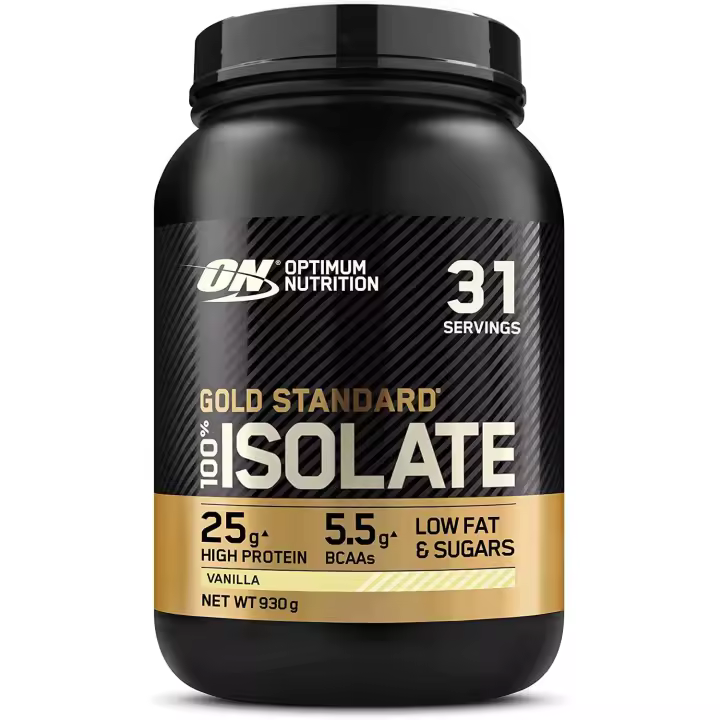 100% ISOLATE GOLD STANDARD 930gr Optimum Nutrition Proteina isolada - 1
