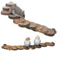 Juguete Masticable De Madera Para Hamster Escalera De Madera Para Jaula 6/10 Pasos Bloques De Subida Para Conejo Ratón Erizo Pequeño Accesorios De Jaula - details 4