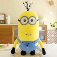 Almohada De Peluche Minion 30CM Color Amarillo Personaje De Película Suave Y Durable Regalo Ideal Para Cumpleaños De Niños - details 4