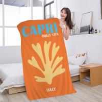 Toalla De Playa Microfibra Absorbente Suave Para Montañismo Yoga Natación Correr Toalla De Algodón Tejida Combinada Toalla De Baño Miami Beach Ibiza Capri Bondi Mykonos - details 8